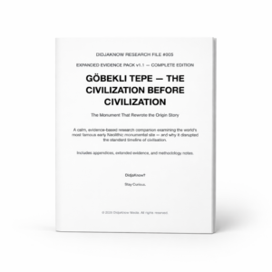 Göbekli Tepe – The Civilization Before Civilization Expanded Evidence Pack research file cover