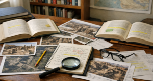 Absence of evidence in history archaeological research