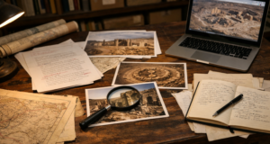 documentary investigation examining evidence and competing interpretations in historical claims.