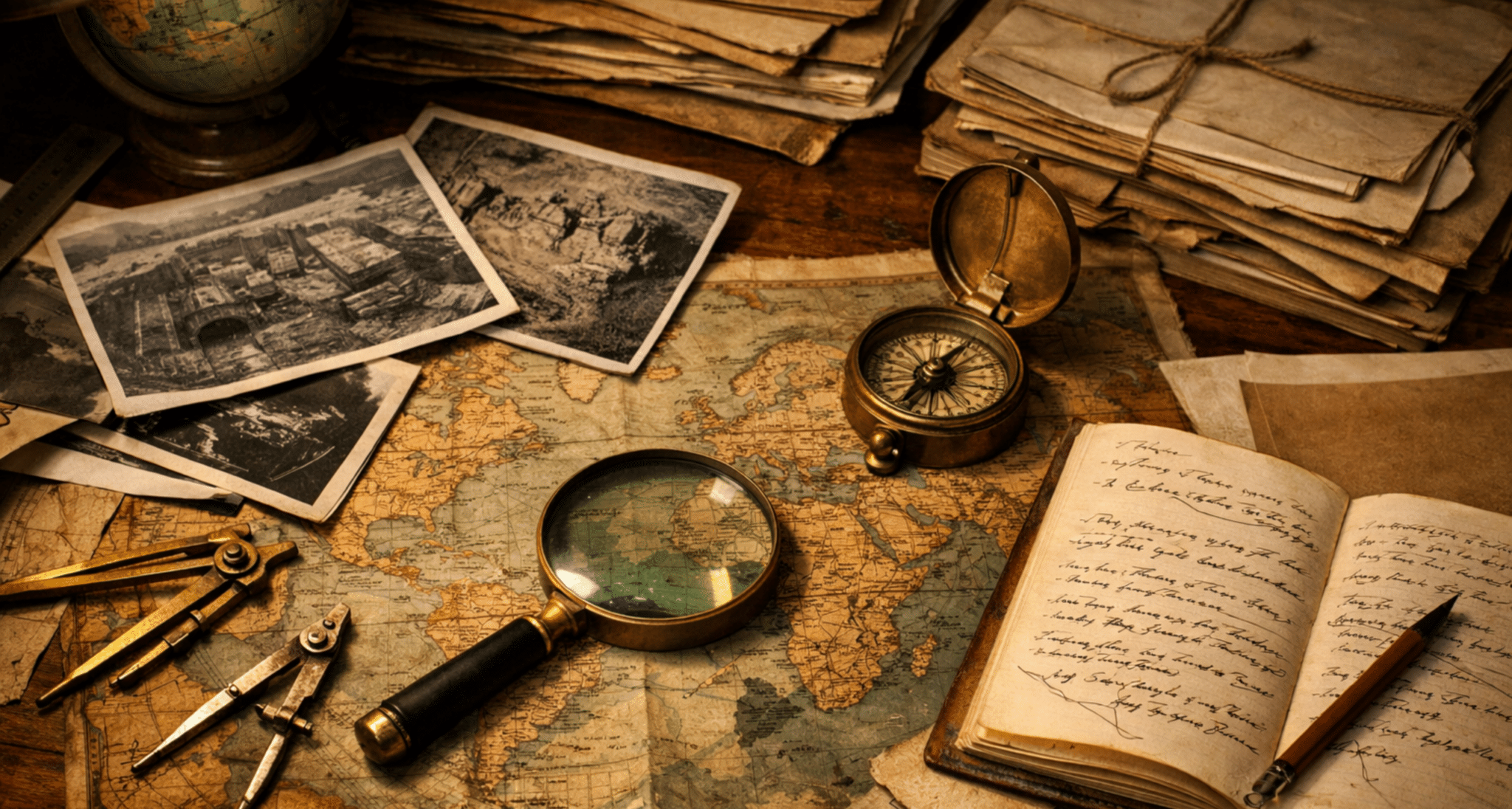 Documentary research materials representing the evidence-based investigations behind DidjaKnow Media.