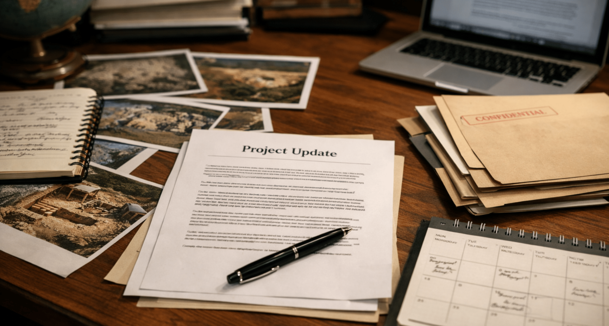 DidjaKnow Media editorial desk preparing documentary updates and announcements.