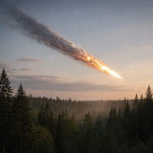 Tunguska explosion forest devastation across remote Siberia after the 1908 airburst