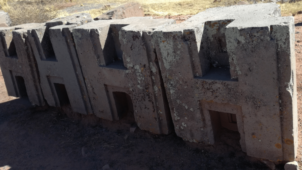 Puma Punku Impossible Stonework H-block precision at Tiwanaku.